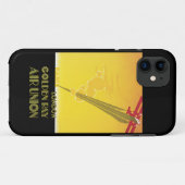 Golden Ray Air Union Case-Mate iPhone Case (Achterkant (horizontaal))