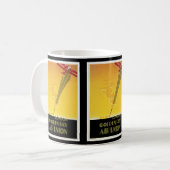 Golden Ray Air Union Koffiemok (Voorkant links)