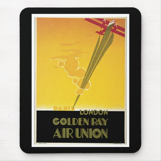 Golden Ray Air Union Muismat (Voorkant)