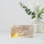 Golden Ray of Light Visitekaartje (Staand voorkant)