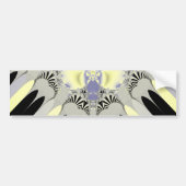 Golden Rays Bumpersticker (Voorkant)