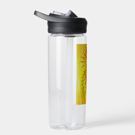 Golden Rays Passing Through A Large Pineapple Waterfles (Rechts)