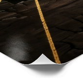 Golden Rebirth: Elegant Art from Chaos Perfect Poster (Hoek)