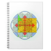 Golden rechthoekvormen notitieboek (Voorkant)