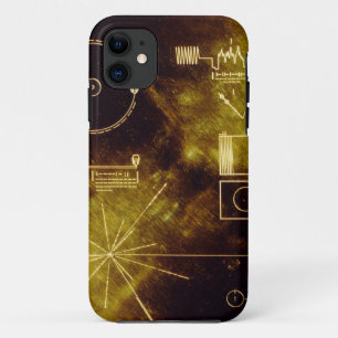 Golden Record van de Voyager Case-Mate iPhone Case