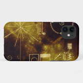 Golden Record van de Voyager Case-Mate iPhone Case (Achterkant (horizontaal))