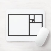 Golden Rectangle Muismat (Met muis)