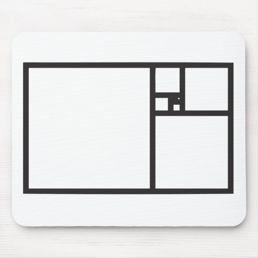 Golden Rectangle Muismat (Voorkant)