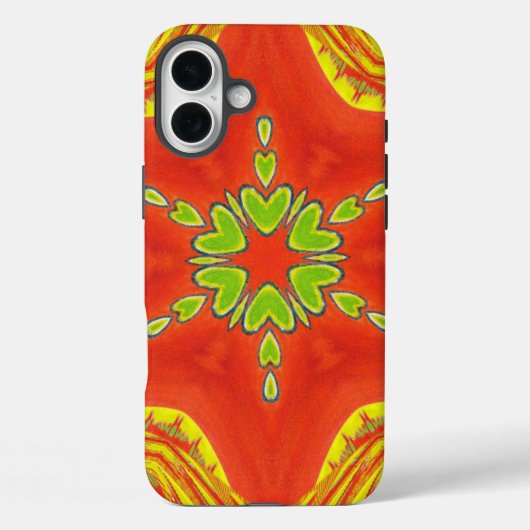 Golden red African Traditional Color Case-Mate iPhone Case (Achterkant)