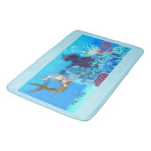Golden Reef Mermaid Badmat (Gekanteld)