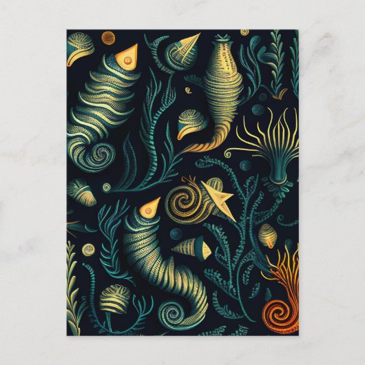 Golden Reefs Briefkaart (Voorkant)