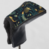 Golden Reefs Golfheadcover (3/4 voorkant)