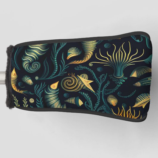 Golden Reefs Golfheadcover (Voorkant)