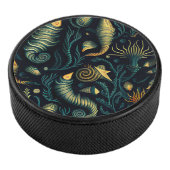 Golden Reefs Hockey Puck (3/4)