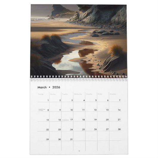 Golden Reefs Kalender (Mar 2026)