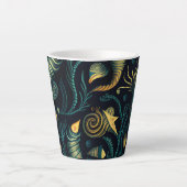 Golden Reefs Latte Mok (Voorkant)