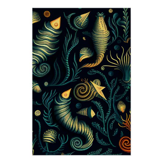 Golden Reefs Perfect Poster (Voorkant)