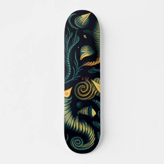 Golden Reefs Persoonlijk Skateboard (Voorkant)