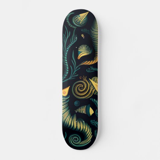 Golden Reefs Persoonlijk Skateboard (Voorkant)