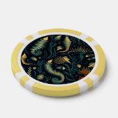 Golden Reefs Poker Chips (Enkel)