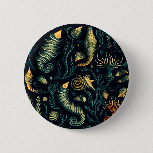 Golden Reefs Ronde Button 5,7 Cm (Voorkant)
