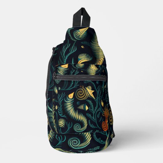 Golden Reefs Sling Bag (Voorkant)