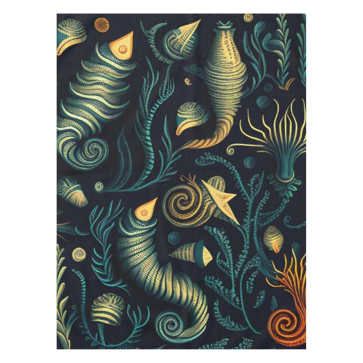 Golden Reefs Tafelkleed (Voorkant)
