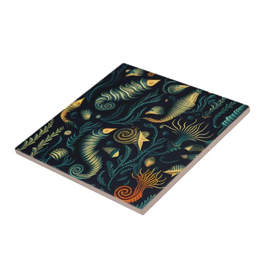 Golden Reefs Tegeltje (Zijkant)