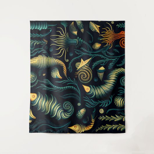 Golden Reefs Wandkleed (Voorkant)