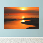 Golden Reflections Canvas Afdruk (Insitu (Houten vloer))