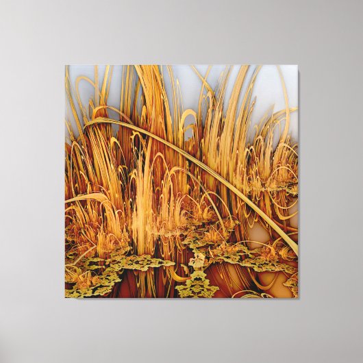 Golden Reflections Canvas Print (Voorkant)