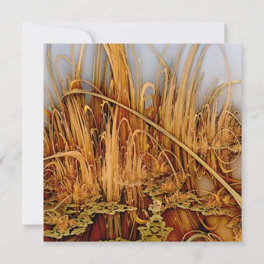 Golden Reflections Kaart (Achterkant)