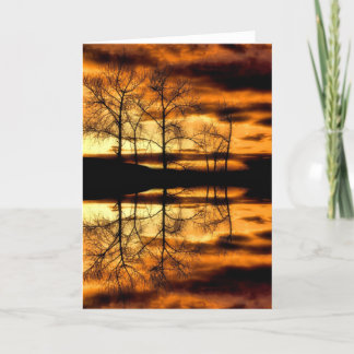 Golden Reflections-Kaart Kaart