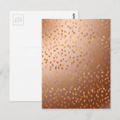 Golden regen briefkaart (Voorkant / Achterkant)