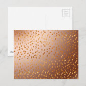 Golden regen briefkaart (Voorkant / Achterkant)