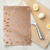 Golden regen theedoek (Quarter Fold)