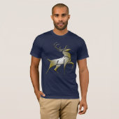 Golden Reindeer T-shirt (Voorkant volledig)