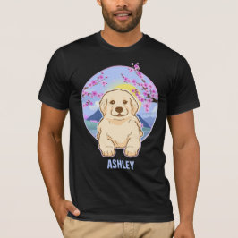 Golden rekever Kawaii Cute Gift Dog Pet T-shirt
