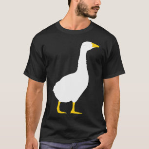 Golden rekwaas van ganzen ontwerpen t-shirt