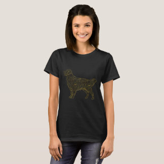 Golden rekwalgpatroon Gold Paisley T-shirt
