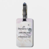 Golden rekwieg bagagelabel (Achterkant verticaal)