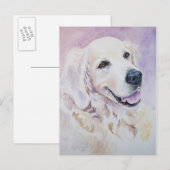 Golden rekwieg briefkaart (Voorkant / Achterkant)