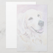 Golden rekwieg briefpapier (Voorkant / Achterkant)