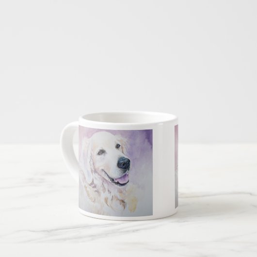 Golden rekwieg espresso kop (Links)