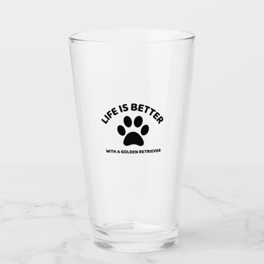 Golden rekwieg glas (Voorkant)