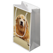 Golden rekwieg-kleurenschilderkunst klein cadeauzakje (Voorkant Gekanteld)