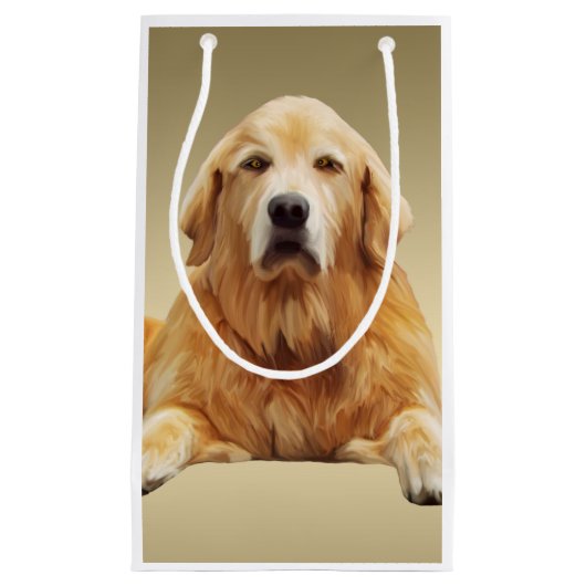 Golden rekwieg-kleurenschilderkunst klein cadeauzakje (Voorkant)