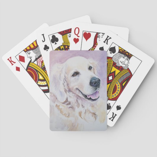 Golden rekwieg pokerkaarten (Achterkant)