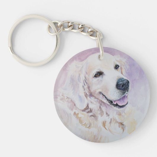 Golden rekwieg sleutelhanger (Voorkant)