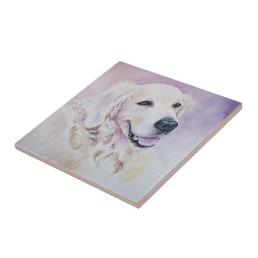 Golden rekwieg tegeltje (Zijkant)